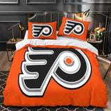 Charger l&#39;image dans la visionneuse de la galerie, Philadelphia Flyers Bedding Set Quilt Duvet Cover Without Filler