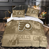 Charger l&#39;image dans la visionneuse de la galerie, Philadelphia Flyers Bedding Set Quilt Duvet Cover Without Filler