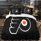 Charger l&#39;image dans la visionneuse de la galerie, Philadelphia Flyers Bedding Set Quilt Duvet Cover Without Filler