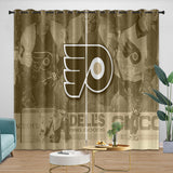 Charger l&#39;image dans la visionneuse de la galerie, Philadelphia Flyers Curtains Blackout Window Drapes Room Decoration