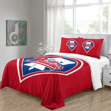 Charger l&#39;image dans la visionneuse de la galerie, Philadelphia Phillies Bedding Set Quilt Cover Without Filler