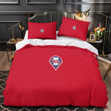 Charger l&#39;image dans la visionneuse de la galerie, Philadelphia Phillies Bedding Set Quilt Cover Without Filler
