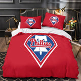 Charger l&#39;image dans la visionneuse de la galerie, Philadelphia Phillies Bedding Set Quilt Cover Without Filler