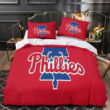 Charger l&#39;image dans la visionneuse de la galerie, Philadelphia Phillies Bedding Set Quilt Cover Without Filler