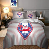 Charger l&#39;image dans la visionneuse de la galerie, Philadelphia Phillies Bedding Set Quilt Cover Without Filler