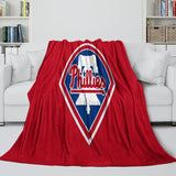 Load image into Gallery viewer, Philadelphia Phillies Blanket Flannel Throw Room Decoration