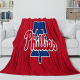 Load image into Gallery viewer, Philadelphia Phillies Blanket Flannel Throw Room Decoration