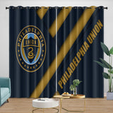 Load image into Gallery viewer, Philadelphia Union Curtains Blackout Window Drapes Room Decoration