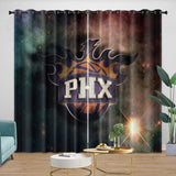 Load image into Gallery viewer, Phoenix Suns Curtains Blackout Window Drapes Room Decoration