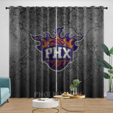 Load image into Gallery viewer, Phoenix Suns Curtains Blackout Window Drapes Room Decoration