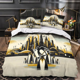 Charger l&#39;image dans la visionneuse de la galerie, Pittsburgh Penguins Bedding Set Quilt Duvet Cover Without Filler
