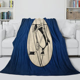 Load image into Gallery viewer, Pittsburgh Penguins Blanket Flannel Throw Kids Room Decoration