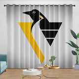 Load image into Gallery viewer, Pittsburgh Penguins Curtains Blackout Window Drapes Room Decoration