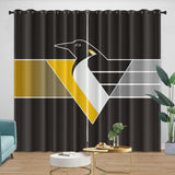 Load image into Gallery viewer, Pittsburgh Penguins Curtains Blackout Window Drapes Room Decoration