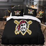 Load image into Gallery viewer, Pittsburgh Pirates Bedding Set Quilt Cover Without Filler