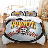 Load image into Gallery viewer, Pittsburgh Pirates Bedding Set Quilt Cover Without Filler