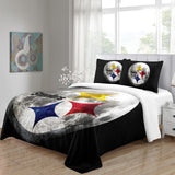 Load image into Gallery viewer, Pittsburgh Steelers Bedding Set Duvet Cover Without Filler