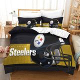 Load image into Gallery viewer, Pittsburgh Steelers Bedding Set Duvet Cover Without Filler