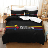 Load image into Gallery viewer, Pittsburgh Steelers Bedding Set Duvet Cover Without Filler