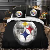 Load image into Gallery viewer, Pittsburgh Steelers Bedding Set Duvet Cover Without Filler