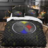 Load image into Gallery viewer, Pittsburgh Steelers Bedding Set Duvet Cover Without Filler