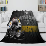 Load image into Gallery viewer, Pittsburgh Steelers Blanket Flannel Fleece Throw Room Decoration