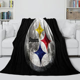 Load image into Gallery viewer, Pittsburgh Steelers Blanket Flannel Fleece Throw Room Decoration