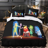 Charger l&#39;image dans la visionneuse de la galerie, Pixar&#39;s Inside Out 2 Bedding Set Pattern Quilt Cover Without Filler