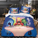 Charger l&#39;image dans la visionneuse de la galerie, Pixar&#39;s Inside Out 2 Bedding Set Pattern Quilt Cover Without Filler