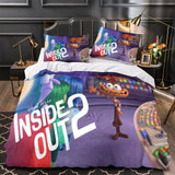 Charger l&#39;image dans la visionneuse de la galerie, Pixar&#39;s Inside Out 2 Bedding Set Pattern Quilt Cover Without Filler