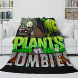 Load image into Gallery viewer, Plants vs Zombies Blanket Flannel Fleece Kids Room Decoration