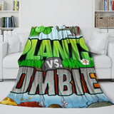 Load image into Gallery viewer, Plants vs Zombies Blanket Flannel Fleece Kids Room Decoration