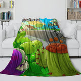 Load image into Gallery viewer, Plants vs Zombies Blanket Flannel Fleece Kids Room Decoration