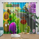 Charger l'image dans la visionneuse de la galerie, Plants vs Zombies Curtains Blackout Window Drapes Room Decoration