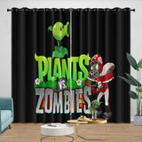 Charger l'image dans la visionneuse de la galerie, Plants vs Zombies Curtains Blackout Window Drapes Room Decoration