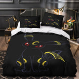 Charger l&#39;image dans la visionneuse de la galerie, Pokemon Umbreon Bedding Set Duvet Cover Without Filler