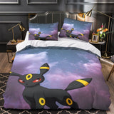 Charger l&#39;image dans la visionneuse de la galerie, Pokemon Umbreon Bedding Set Duvet Cover Without Filler