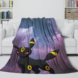 Load image into Gallery viewer, Pokemon Umbreon Blanket Flannel Fleece Throw