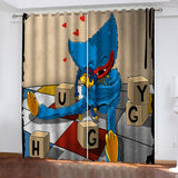 Load image into Gallery viewer, Poppy Playtime Curtains Pattern Blackout Window Drapes