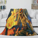 Load image into Gallery viewer, Portgas D. Ace Blanket Flannel Throw Kids Room Decoration