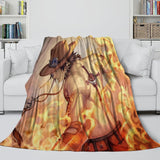 Load image into Gallery viewer, Portgas D. Ace Blanket Flannel Throw Kids Room Decoration