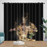 Load image into Gallery viewer, Portgas D. Ace Curtains Blackout Kids Room Window Drapes