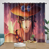 Load image into Gallery viewer, Portgas D. Ace Curtains Blackout Kids Room Window Drapes