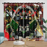 Charger l'image dans la visionneuse de la galerie, Power Rangers Curtains Blackout Window Drapes Room Decoration