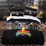 Charger l'image dans la visionneuse de la galerie, Power Rangers Duvet Cover Kids Bedding Set Without Filler
