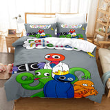 Charger l&#39;image dans la visionneuse de la galerie, Rainbow Friends Bedding Set Quilt Cover Without Filler