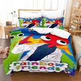 Charger l&#39;image dans la visionneuse de la galerie, Rainbow Friends Bedding Set Quilt Cover Without Filler