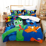Charger l&#39;image dans la visionneuse de la galerie, Rainbow Friends Bedding Set Quilt Cover Without Filler