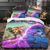 Load image into Gallery viewer, Ratchet Clank Rift Apart Bedding Set Quilt Cover Without Filler