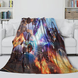 Charger l&#39;image dans la visionneuse de la galerie, Ratchet Clank Rift Apart Blanket Flannel Throw Room Decoration